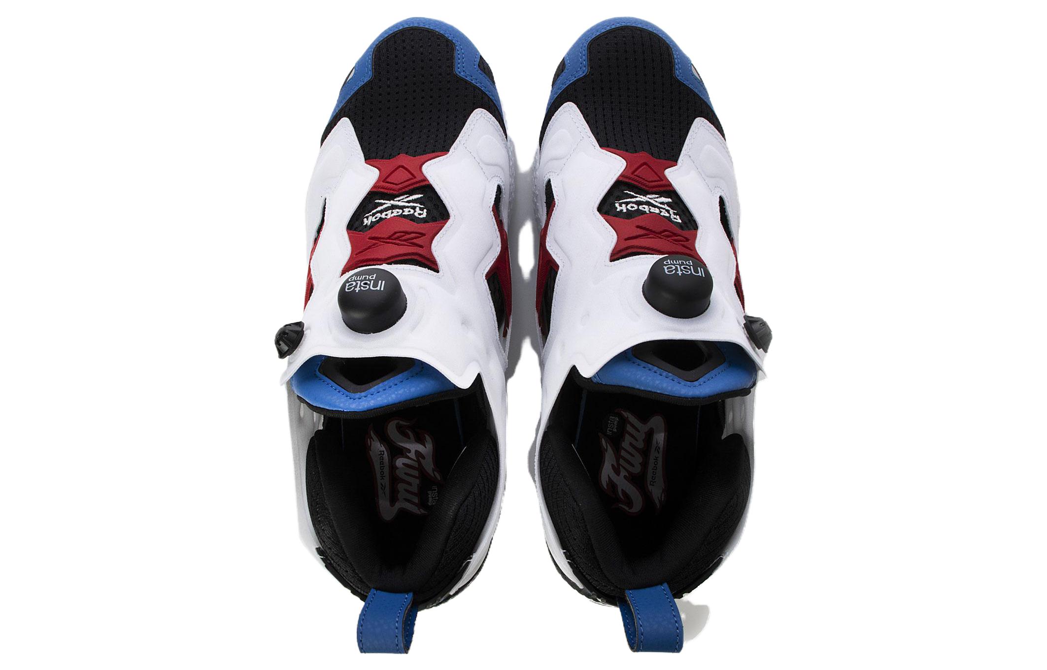 Reebok InstaPump Fury 95 'White Black Vector Blue' 圖 4