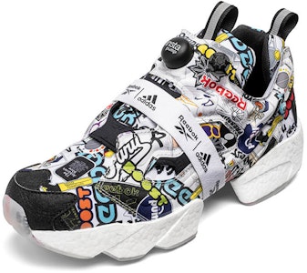 銳步 InstaPump Fury Boost 'Sticker City' G57659 Lookbook 銳步 InstaPump Fury Boost 'Sticker City' G57659