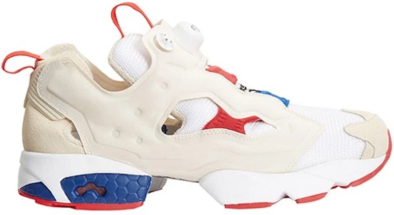 Reebok Instapump Fury Maison Kitsune Paris 'White/Red' AQ9948