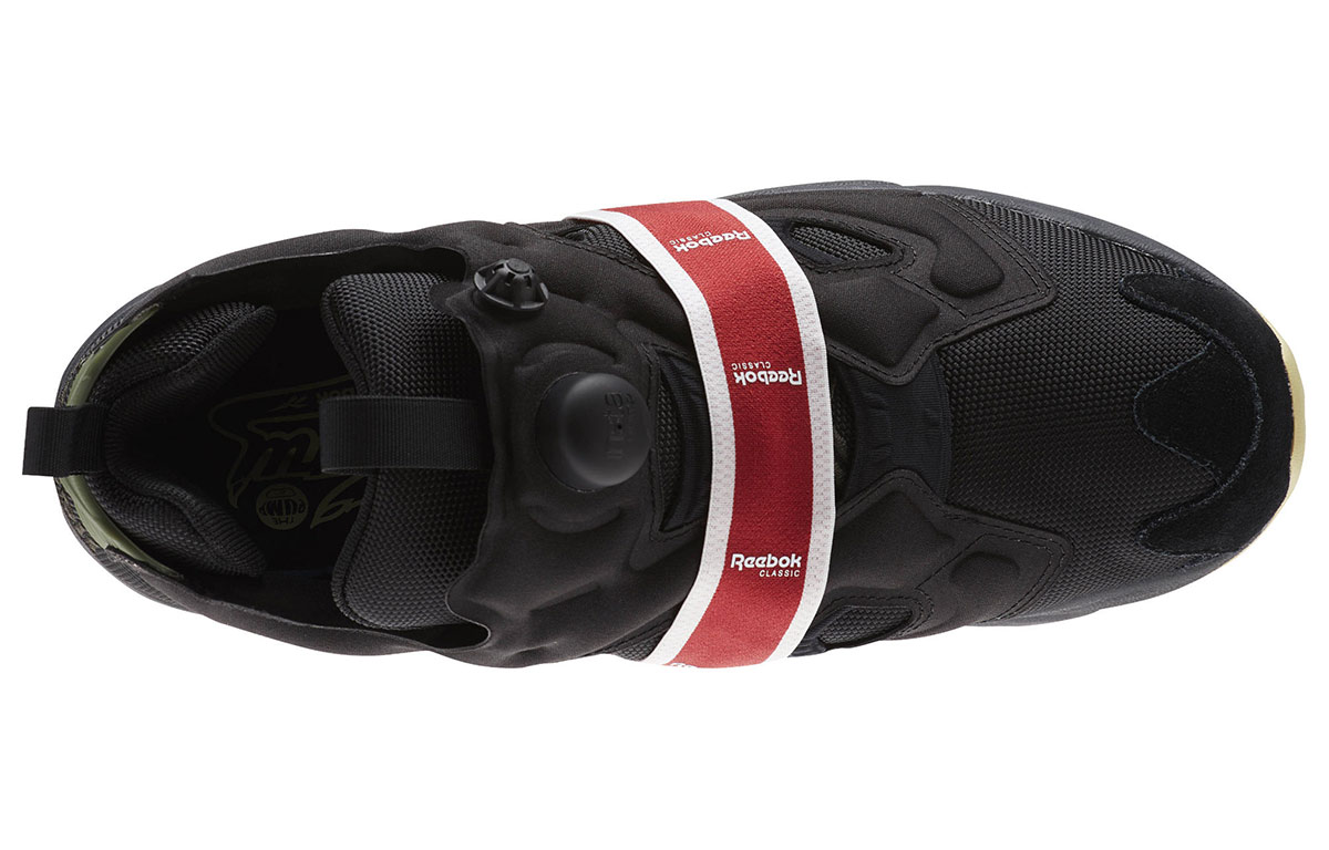 Reebok Insta Pump Fury MB 'Black Red' 圖 5