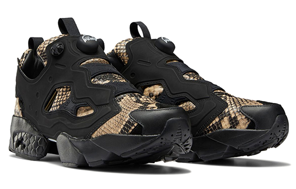 Lookbook Reebok Instapump Fury OG Snake Pack 'Hitam Emas' GY2758