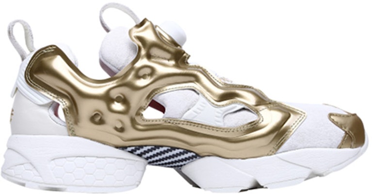 Reebok pump fury gold sales
