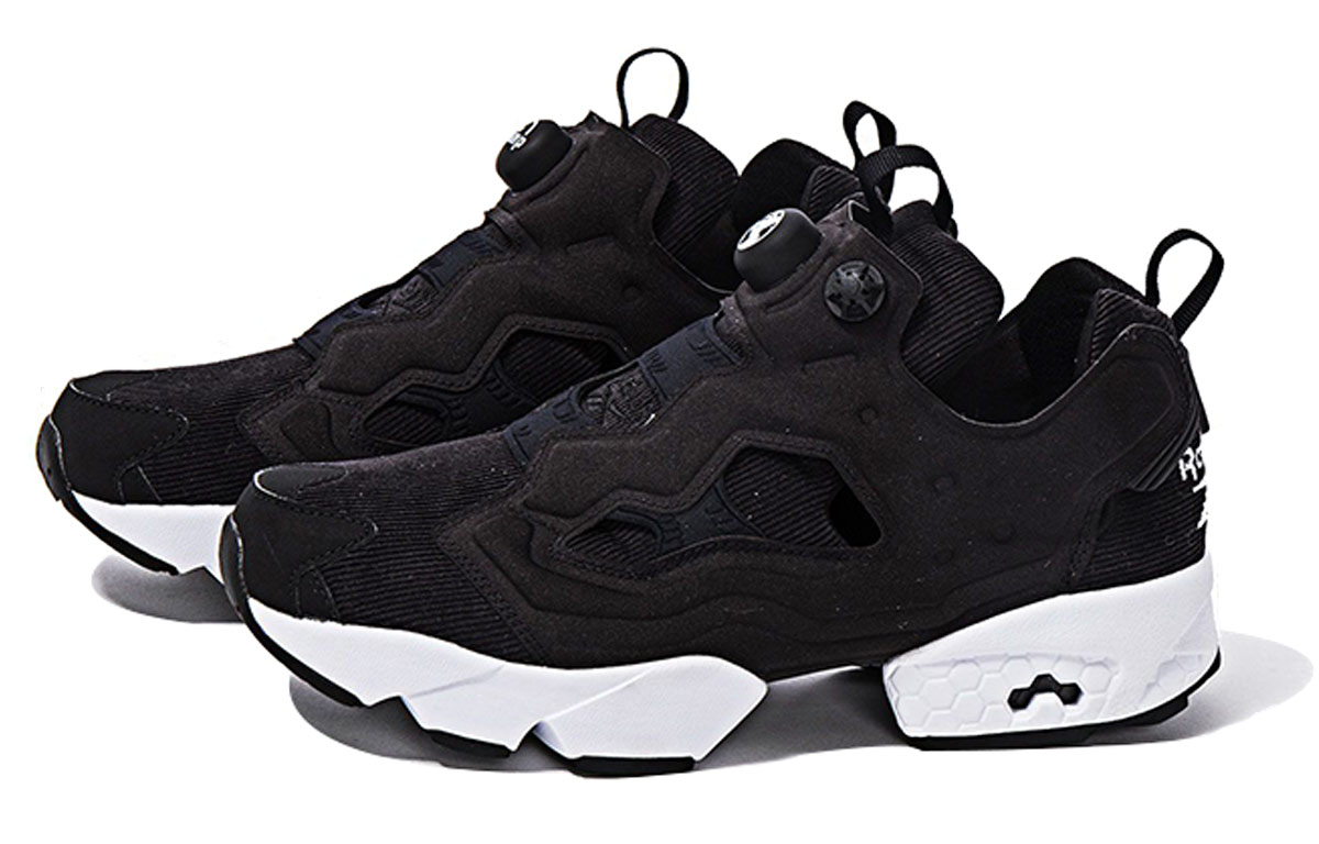 Buy 锐步 Instapump Fury OG 经典跑鞋 '黑白' G55440