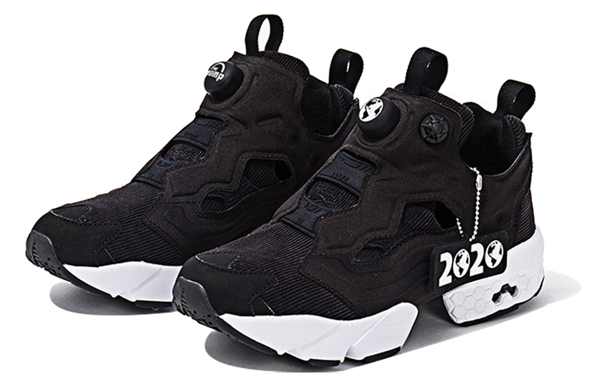 Order 锐步 Instapump Fury OG 经典跑鞋 '黑白' G55440