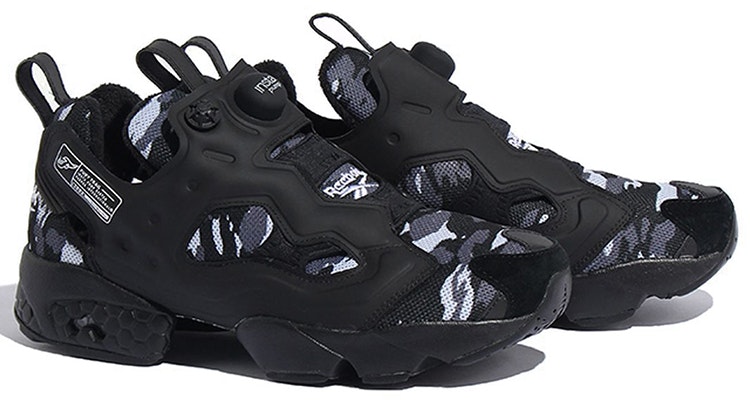 锐步 InstaPump Fury Trail 黑色迷彩 FZ1286 Lookbook 锐步 InstaPump Fury Trail 黑色迷彩 FZ1286
