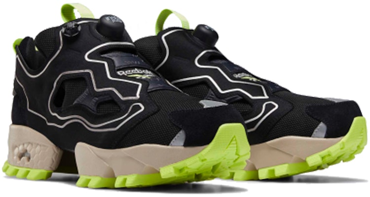 锐步 InstaPump Fury Trail Shroud "绿色" EG3571 Lookbook 锐步 InstaPump Fury Trail Shroud "绿色" EG3571