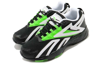 Reebok INTV Logo 'Black Green'