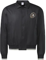 Reebok Iverson Year of the Rabbit Retro Varsity Jacket Black Unisex Casual Style H47099 Reebok Iverson Year of the Rabbit Retro Varsity Jacket Black Unisex Casual Style H47099