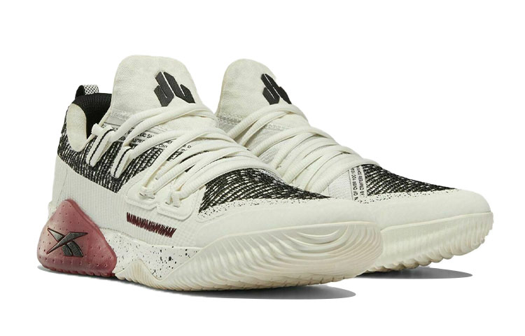 Lookbook Reebok JJ 3 ''Chalk Lux Maroon'' Sneakers EF8562