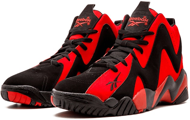 Reebok Kamikaze 2 中統籃球鞋 '黑閃紅' V44410 Lookbook Reebok Kamikaze 2 中統籃球鞋 '黑閃紅' V44410