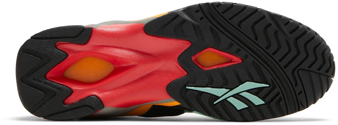 Reebok Kamikaze II 'Black Pink Solar Gold' H01316 Shop Reebok Kamikaze II 'Black Pink Solar Gold' H01316