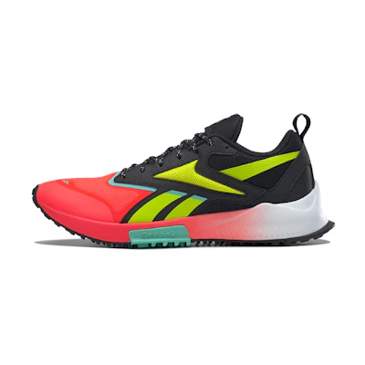 Reebok Lavante Trail 2 'Black Orange Flare Acid Yellow'