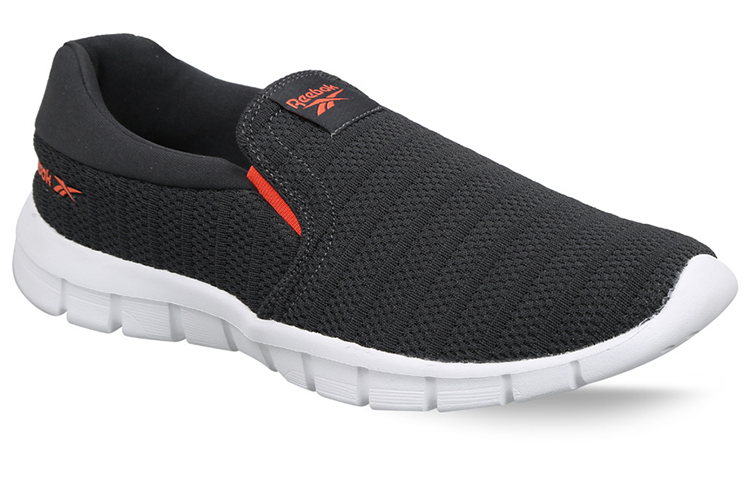 Lookbook Reebok Leap Slip-On 'Hitam Jingga' EX4102