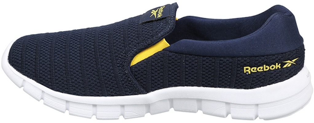 Reebok飛躍 一脫即穿 復古 百搭 休閒 低筒 運動鞋 男款 藍黃拼色 Buy Reebok飛躍 一脫即穿 復古 百搭 休閒 低筒 運動鞋 男款 藍黃拼色