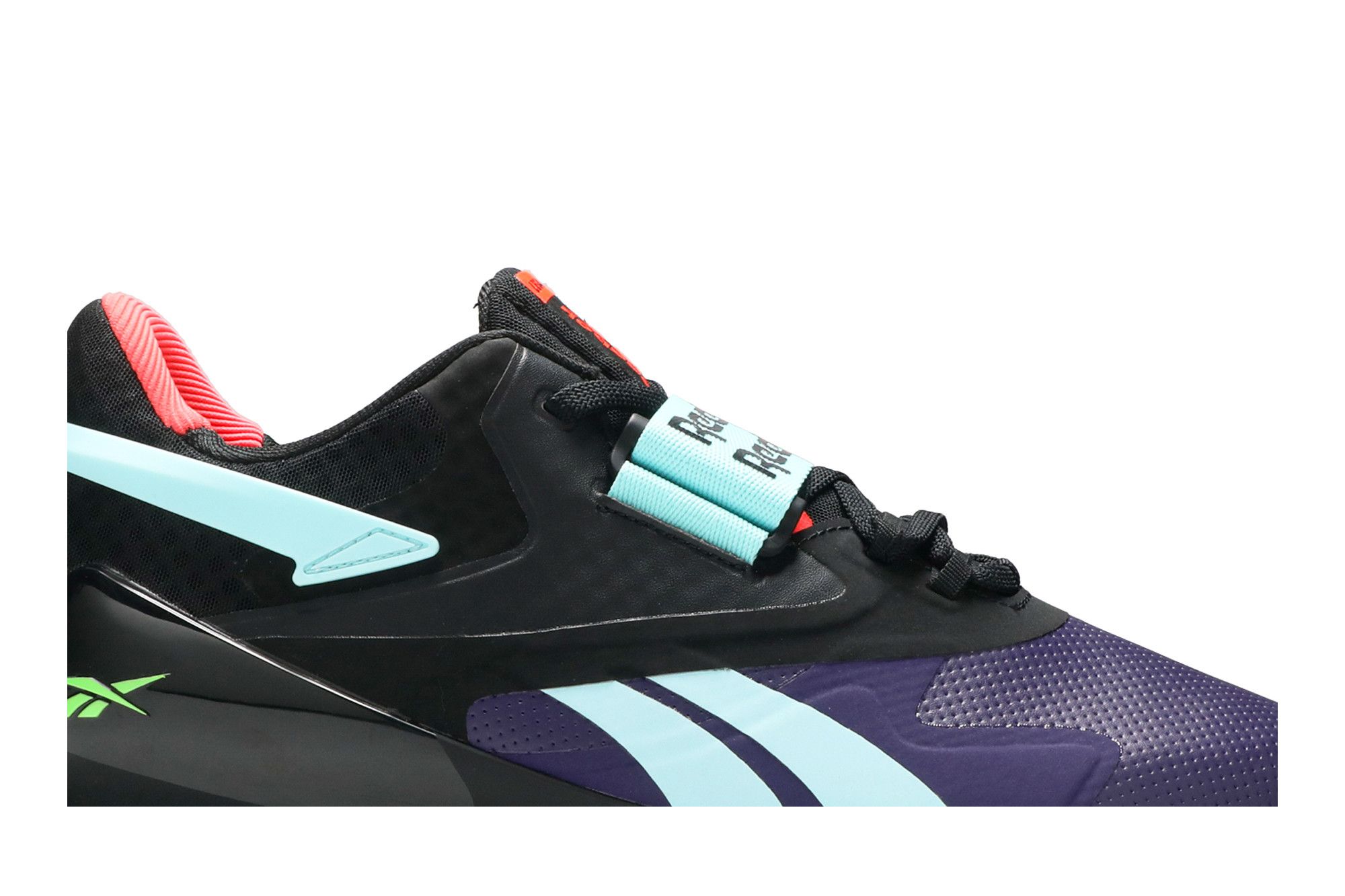 Lookbook Reebok Legacy Lifter 2 ''Schwarz Neon Minze'' FX3226