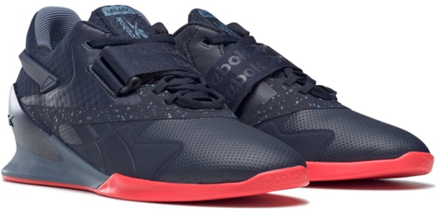 Reebok Legacy Lifter 2 '向量海軍藍與霓虹櫻桃' H02844 Lookbook Reebok Legacy Lifter 2 '向量海軍藍與霓虹櫻桃' H02844