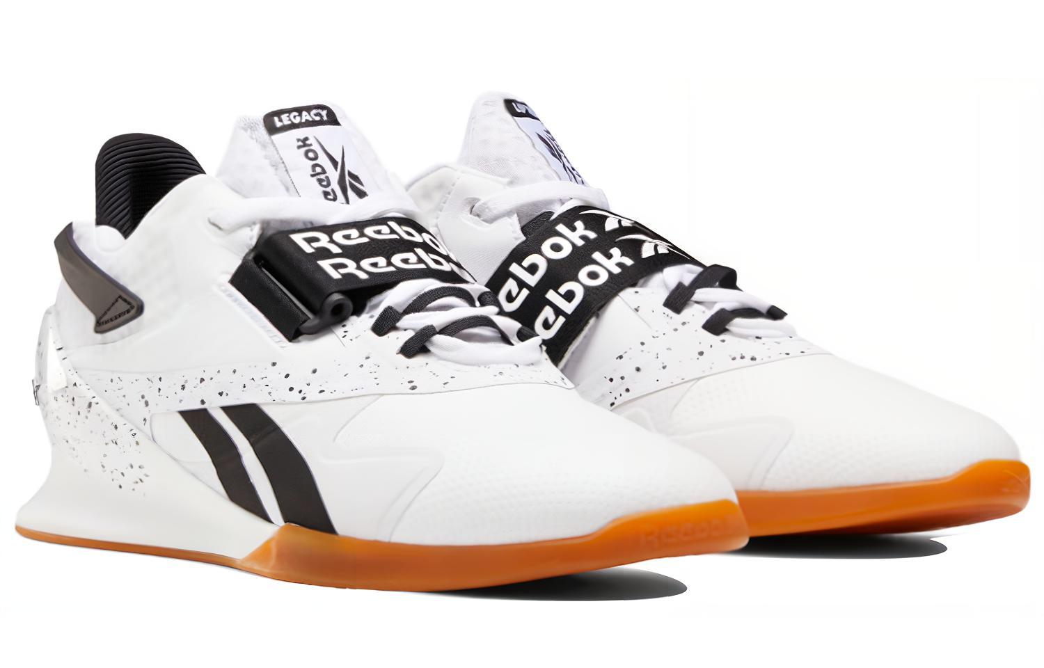 Lookbook Reebok Legacy Lifter 2 ''Blanc Noir'' FU9458