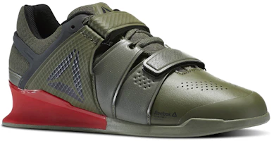 Lookbook Reebok Legacy Lifter 舒適耐磨訓練鞋 橄欖綠