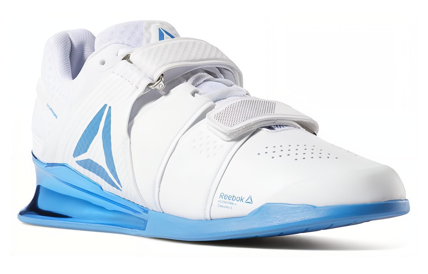 Lookbook Reebok Legacy Lifte 耐磨舉重訓練鞋 白藍