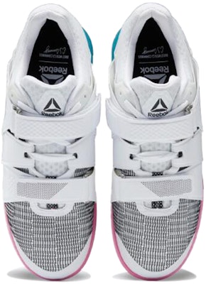 Reebok Legacy Lifter FlexWeave 'White Seaport Teal Pink' FV6445 Purchase Reebok Legacy Lifter FlexWeave 'White Seaport Teal Pink' FV6445