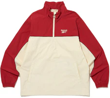Reebok Legend Warm Up Half-Zip Pullover Sweatshirt Red Unisex REJU4EA13IV Reebok Legend Warm Up Half-Zip Pullover Sweatshirt Red Unisex REJU4EA13IV