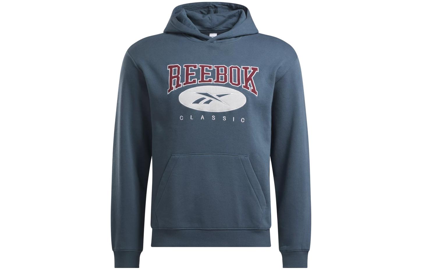 Reebok Letter Graphic Hoodie - Blue 100036873