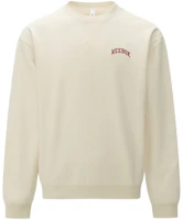 Reebok Letter Print Knit Pullover Sweatshirt Unisex Beige 24SRC303UGM0 Reebok Letter Print Knit Pullover Sweatshirt Unisex Beige 24SRC303UGM0