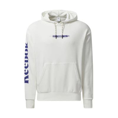 Reebok Letter Print Pullover Retro Sweatshirt Unisex White HB9684