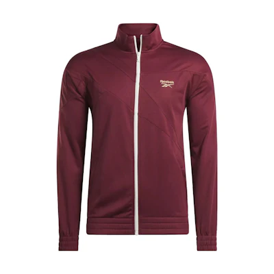Reebok Letter Print Red Track Jacket Unisex 100072979