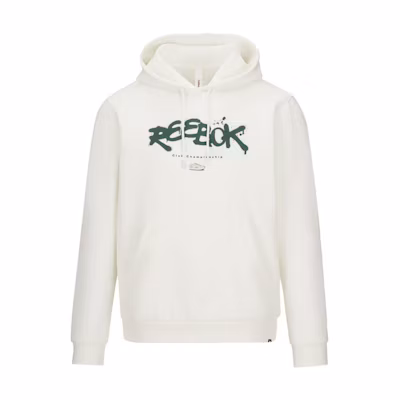 Reebok Lifestyle Letter Print Hoodie Unisex Off-White 23RMS303UGW1