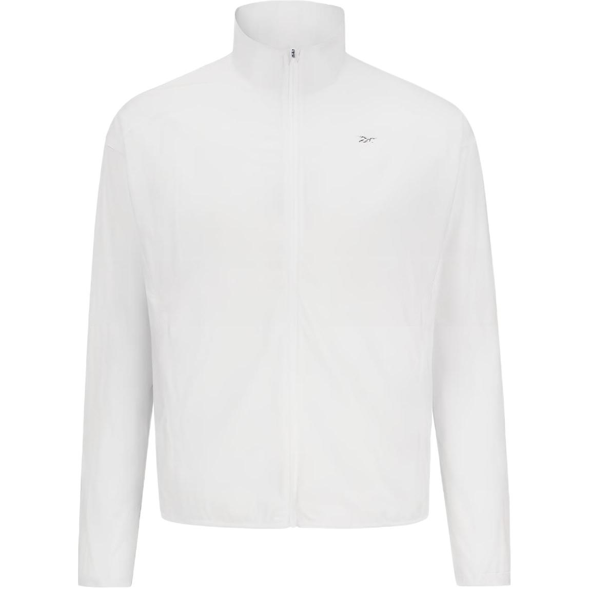 Reebok Lightweight Breathable Woven Zip-Up Jacket - White 23RCS101M100