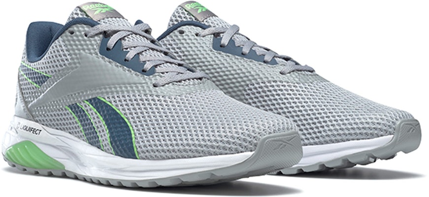 Reebok Liquifect 90 Abu-abu/Hijau 'Biru' FX1682 Lookbook Reebok Liquifect 90 Abu-abu/Hijau 'Biru' FX1682