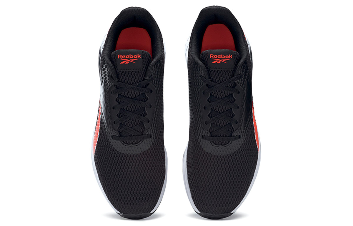 Shop Reebok Liquifect 90 黑橙 跑步鞋
