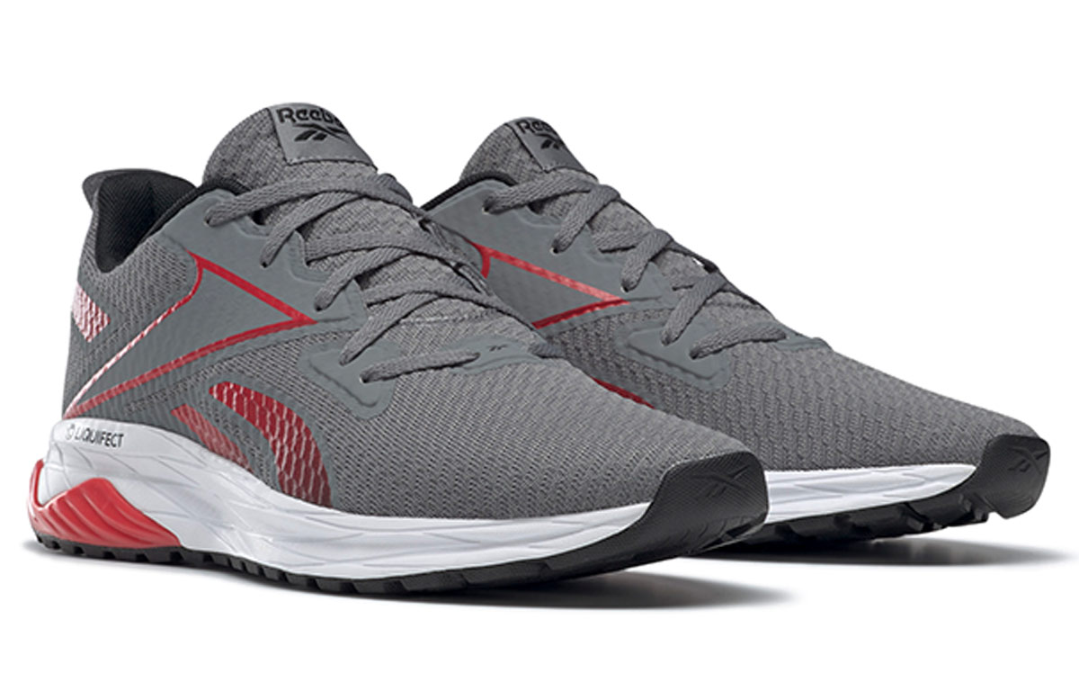 Lookbook リーボック リクイフェクト 春の灰色と赤 (Riibōku Rikuifekuto Haru no Haiiro to Aka) FV2530