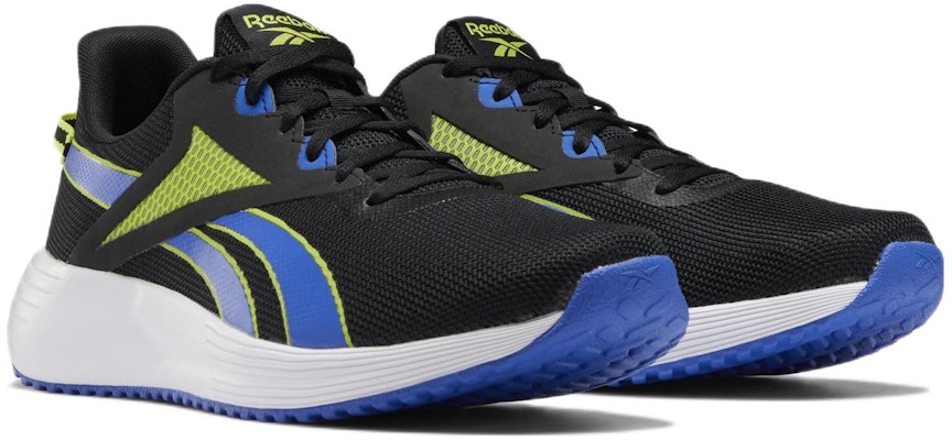 Reebok Lite Plus 3 'Black Blue Acid Yellow' GY7797 Lookbook Reebok Lite Plus 3 'Black Blue Acid Yellow' GY7797