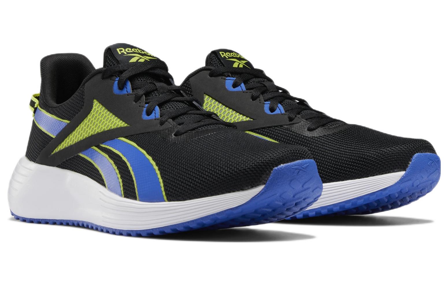 Lookbook Reebok Lite Plus 3 ''Zwart Blauw Acid Geel'' GY7797