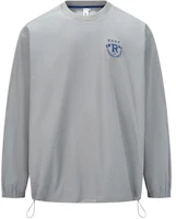 Reebok Logo Embroidered Crewneck Loose Sweatshirt Unisex Light Gray 24SRC301UGG5 Reebok Logo Embroidered Crewneck Loose Sweatshirt Unisex Light Gray 24SRC301UGG5