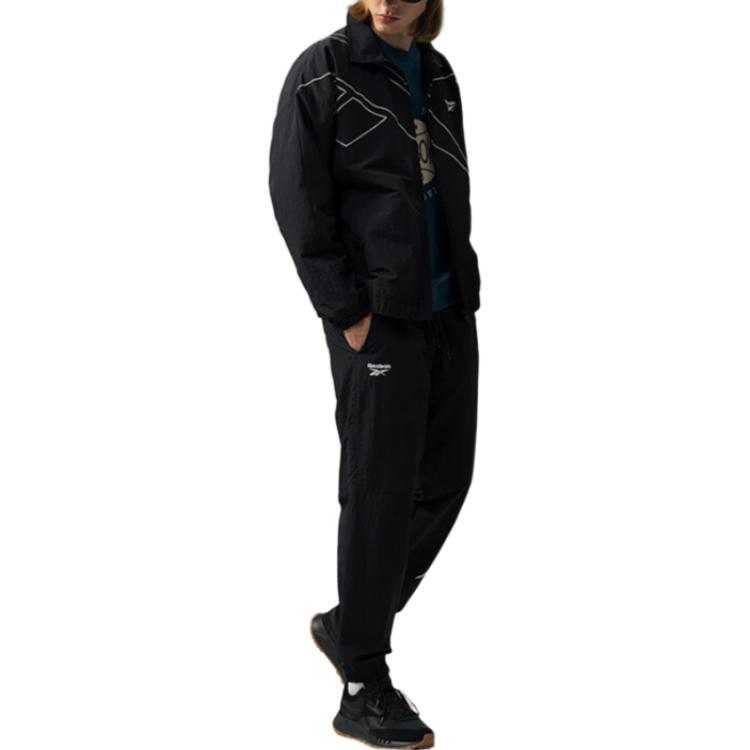 Purchase 리복 로고 아웃도어 캐주얼 레트로 집업 재킷 블랙 유니섹스 24FRM103UGH0