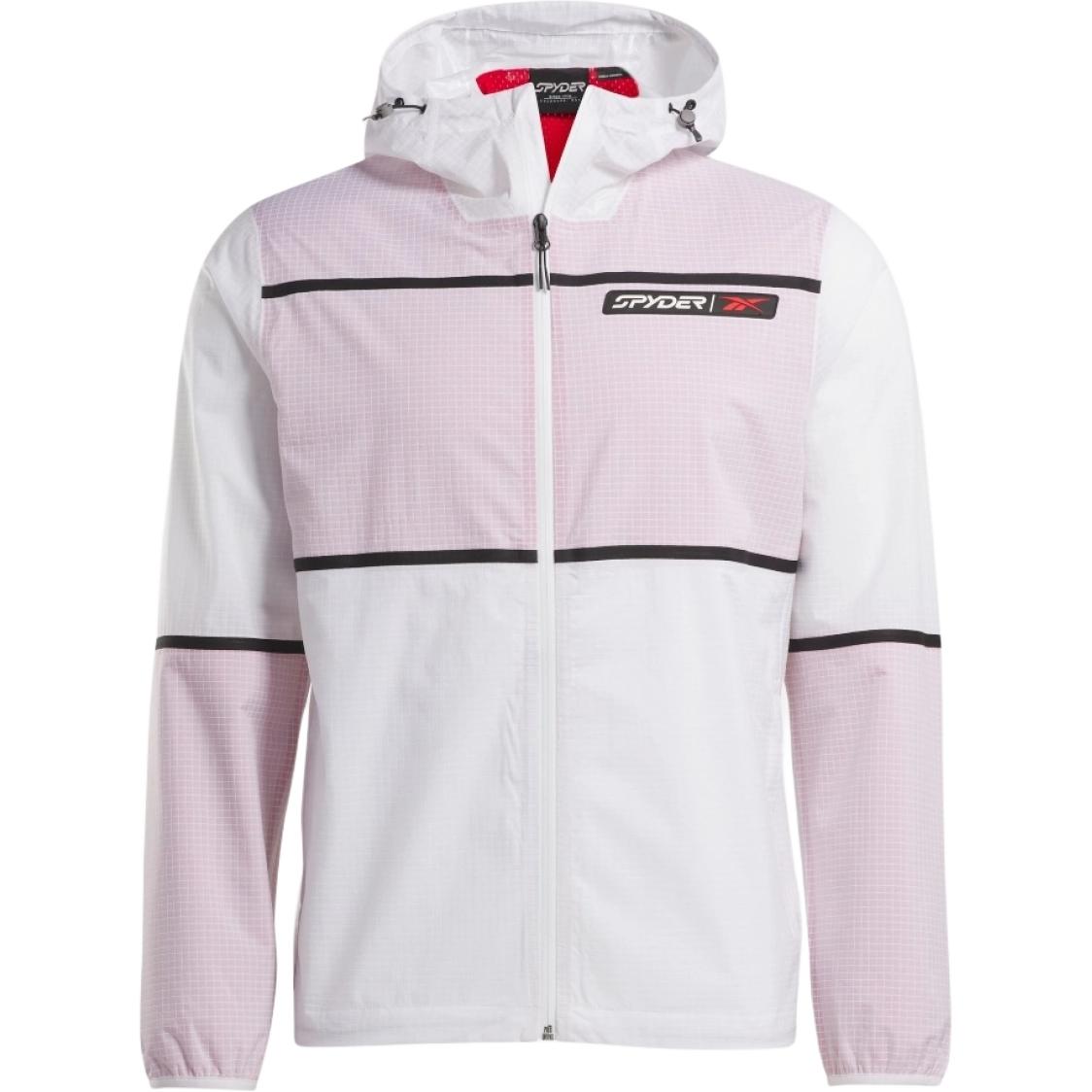 Reebok Logo Zip-Up Hoodie Jacket Unisex White 100206583