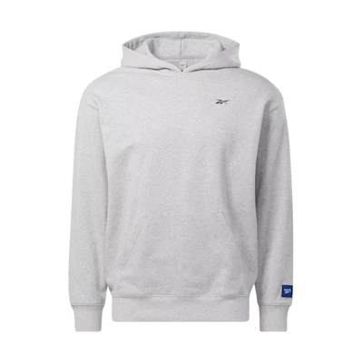 Reebok Loose Fit Hoodie Gray Long Sleeve Sweater 100070627