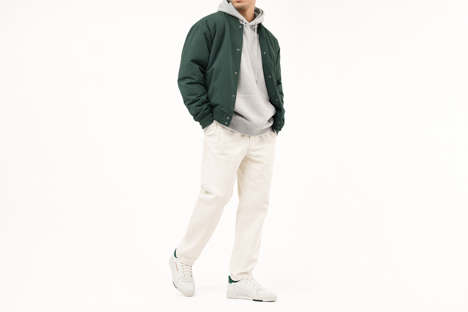 Order Reebok LT Court "粉笔白学院绿" 100201262