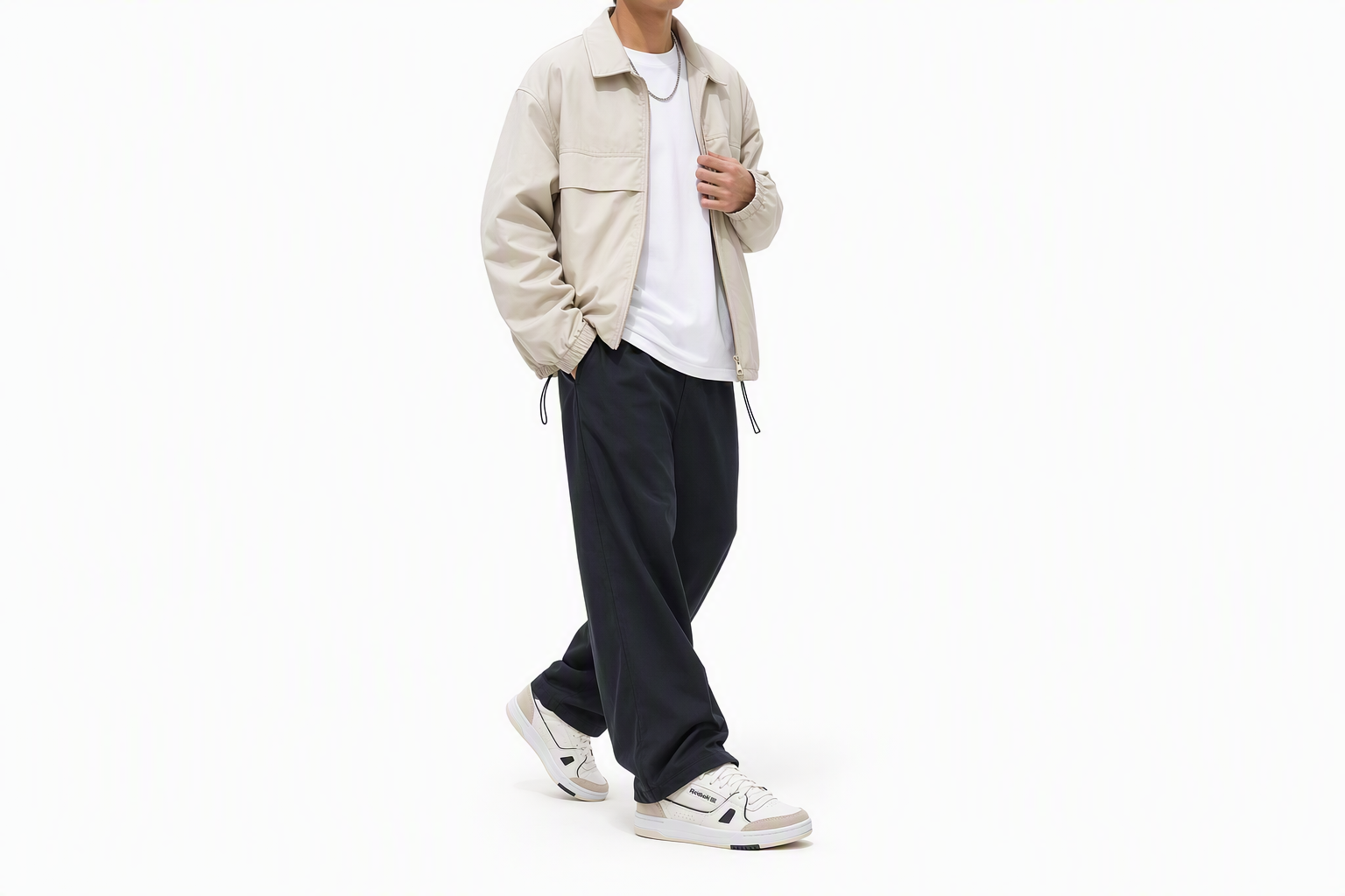 Order 锐步 LT Court '粉笔月星黑' 100074274