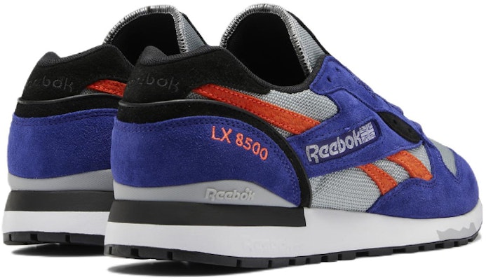 Reebok LX8500 舒適耐磨復古跑步鞋 藍橙 Shop Reebok LX8500 舒適耐磨復古跑步鞋 藍橙