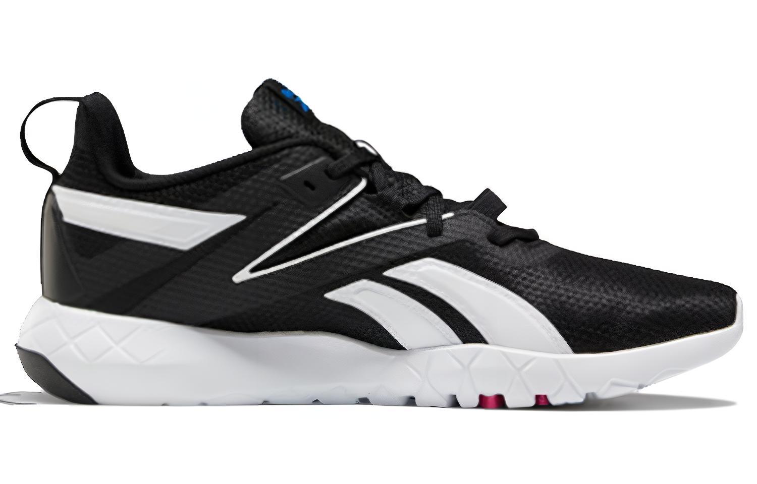 Lookbook Reebok Mega Flexagon ''Schwarz Horizon Blau Rosa'' H67541