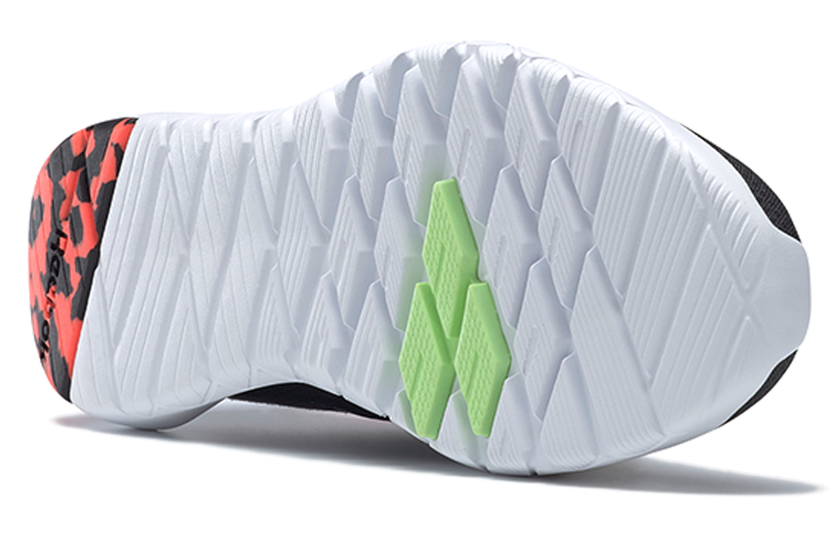 Details for Reebok Mega Flexagon 黑橙 跑步鞋