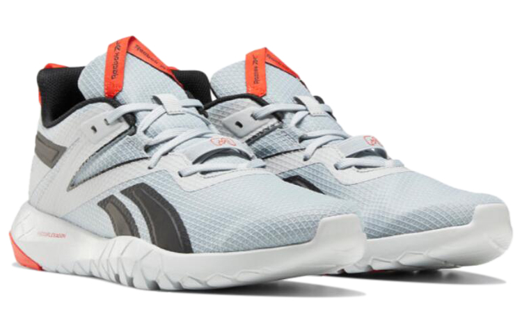 Lookbook Reebok Mega Flexagon ''Grau Instinct Rot'' FU8671