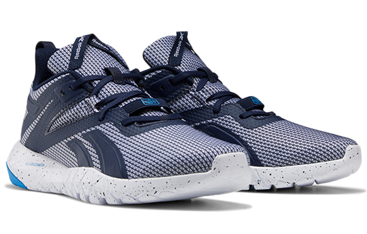 Lookbook リーボック メガフレクサゴン 白/青 (Rībōkku Megafurekusagon Shiro/Ao) FV0513