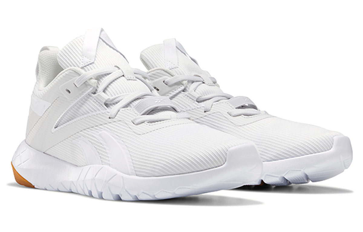 Lookbook Reebok Mega Flexagon Beige/ ‘Bianco’. FV0522