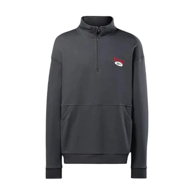 Reebok Minimalist Soft Half-Zip Sweatshirt Unisex Dark Grey 20140146