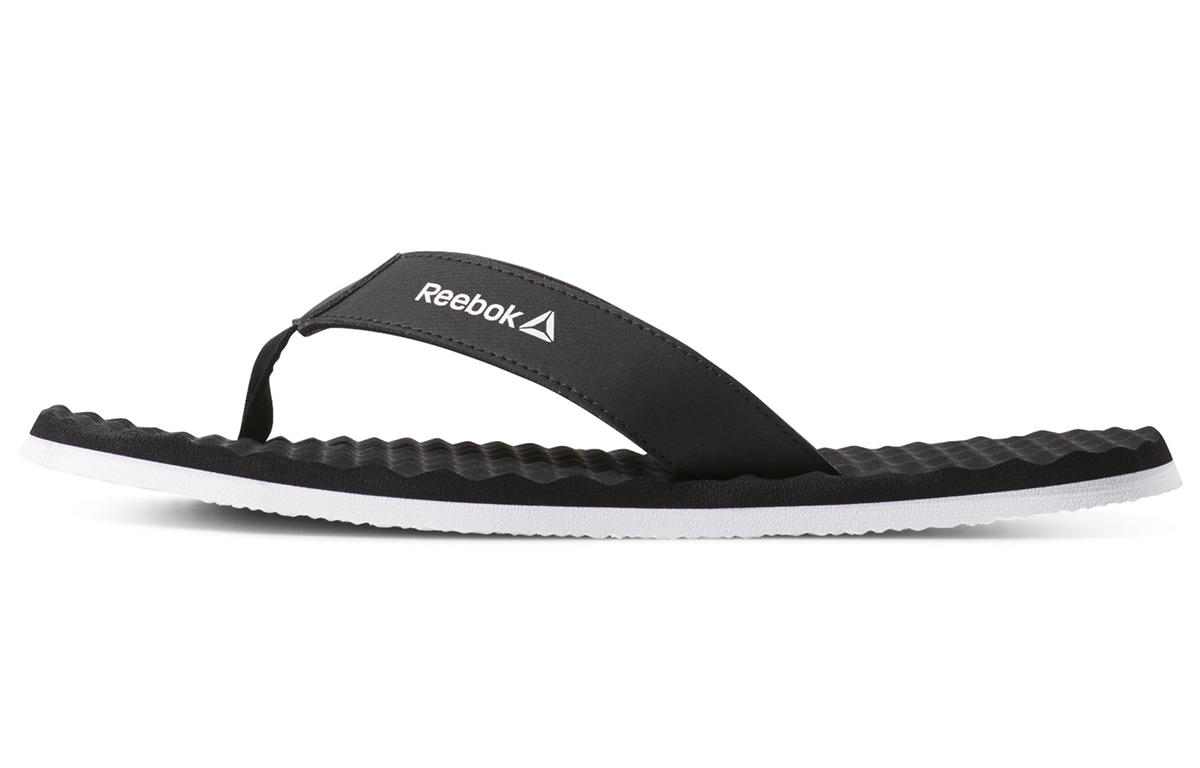 Buy Reebok Misces 黑白 拖鞋